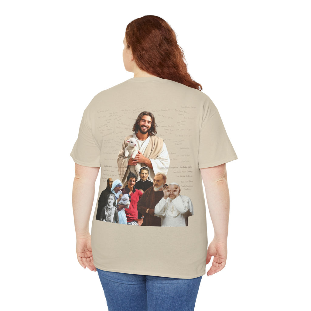 Camisa Damas - Diseño Especial "Quiero ser Santo como..."