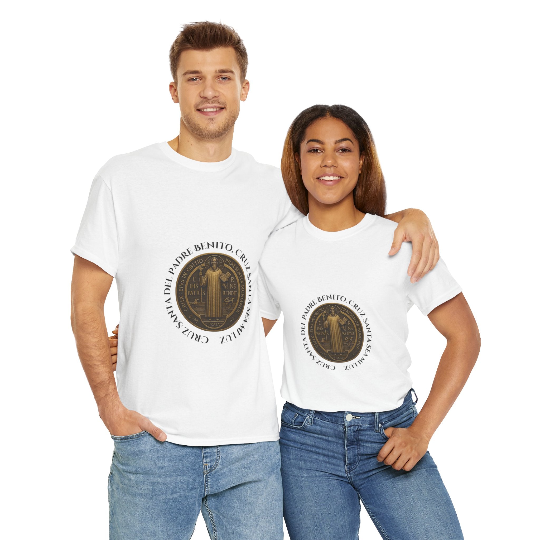 Camisa Unisex - Medalla San Benito Abad