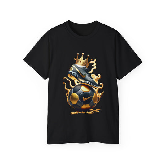 Camiseta de Algodón “Soccer King” – Ropa Deportiva y Casual para Fans de Fútbol