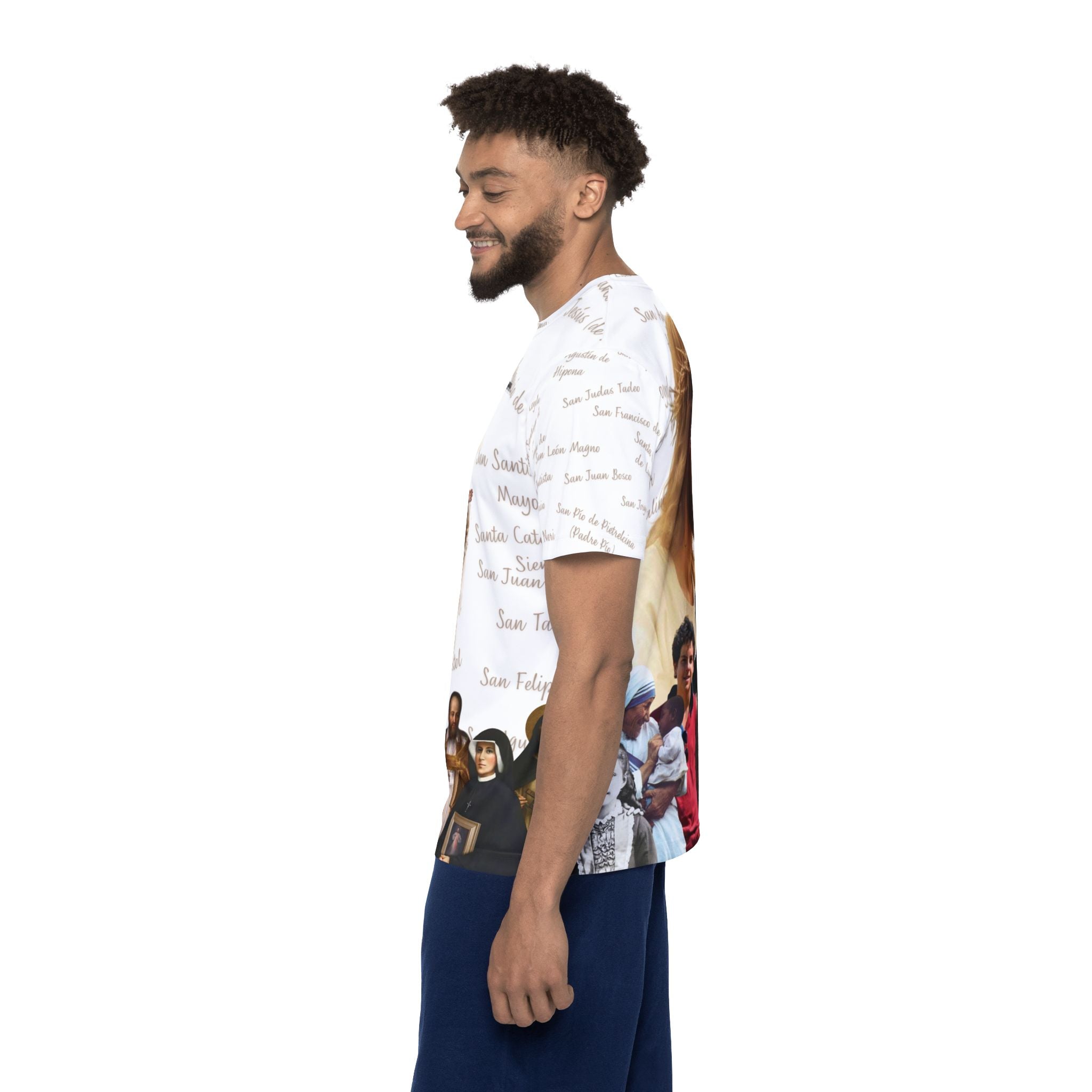 Camisa para caballero - Diseño Especial "Quiero ser Santo..."