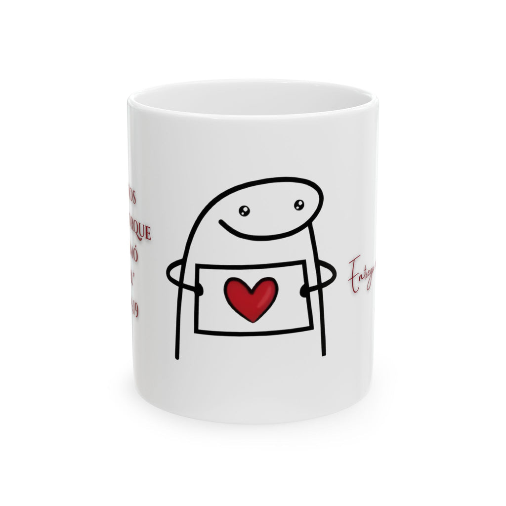 Taza 11 oz - Flork Catolico 1 Juan 4,19