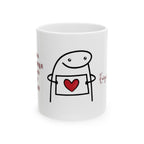 Taza 11 oz - Flork Catolico 1 Juan 4,19