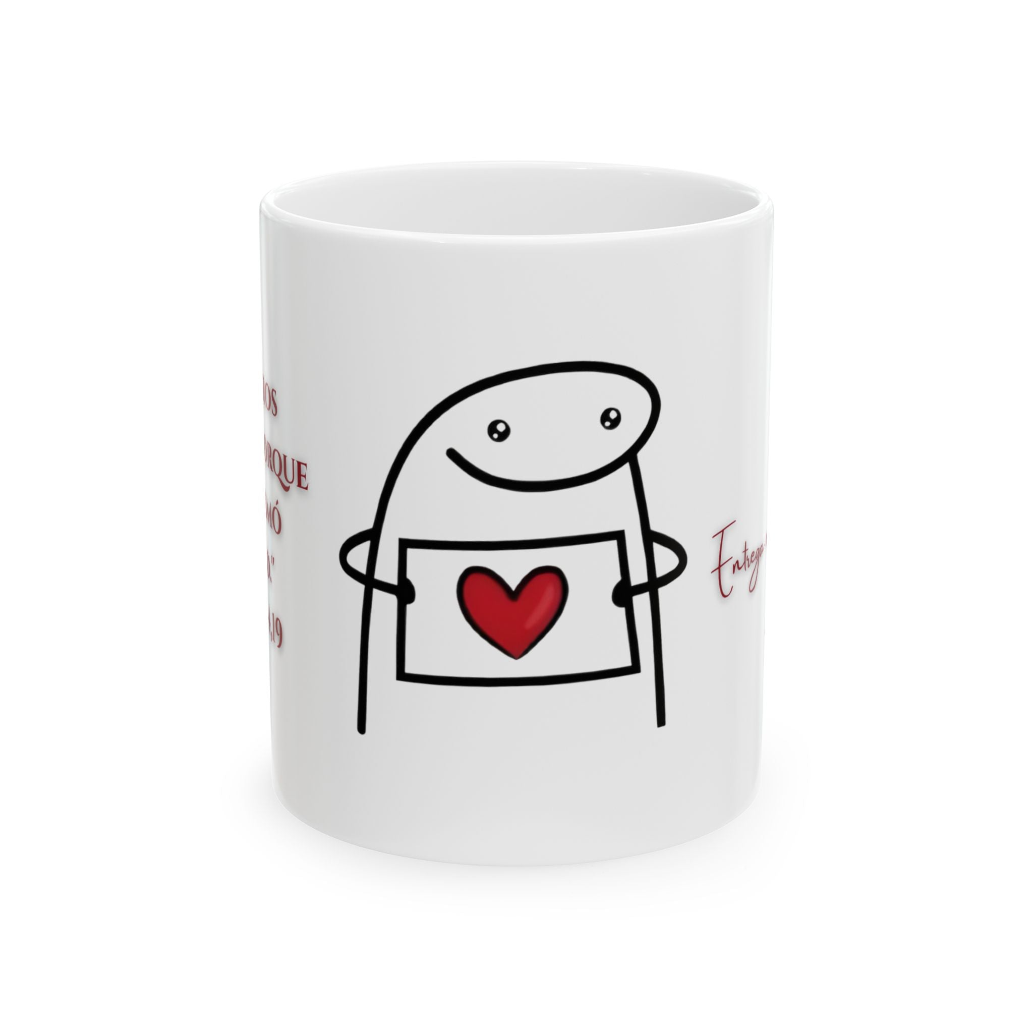 Taza 11 oz - Flork Catolico 1 Juan 4,19