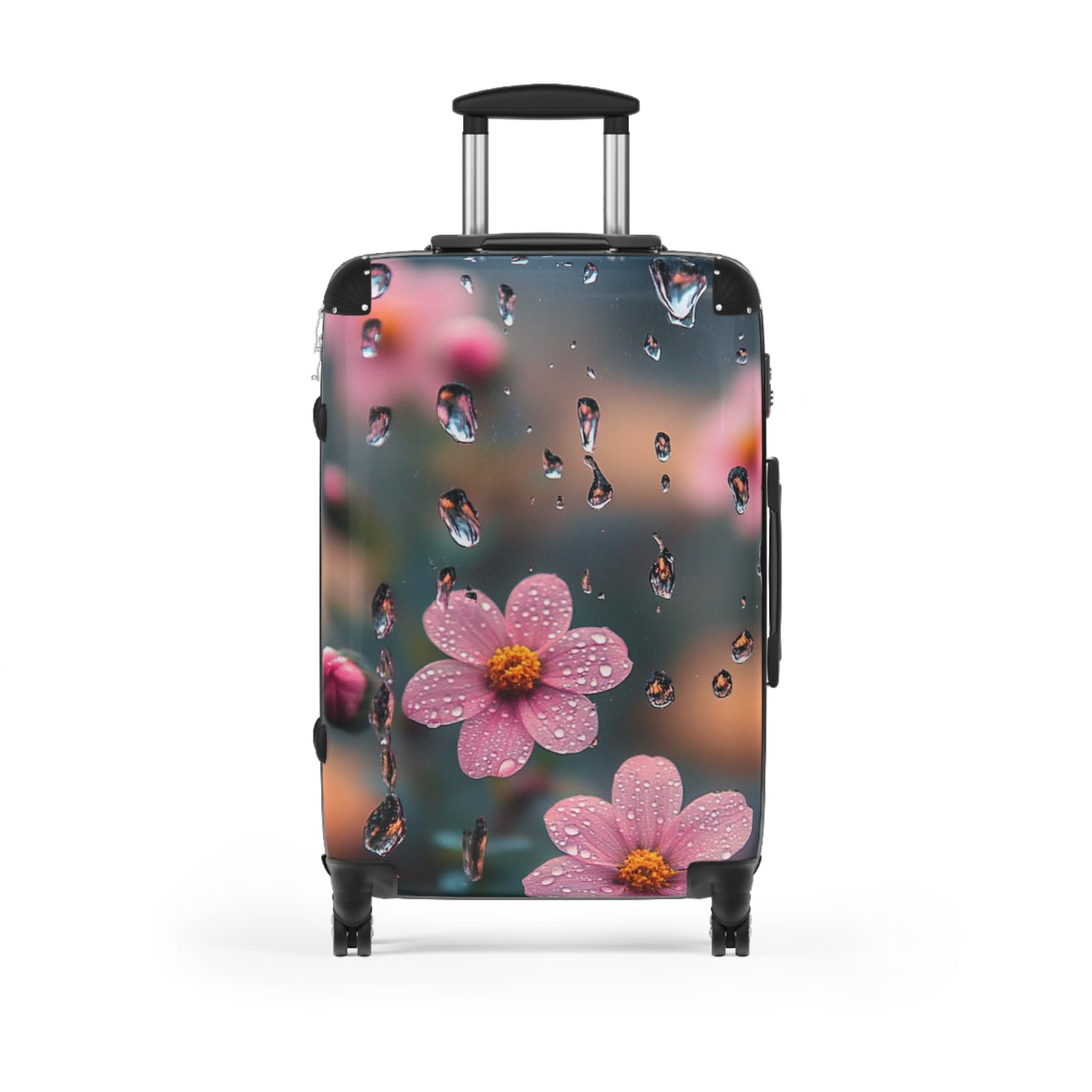 Floral Travel Suitcase - Blooming Adventure Luggage, Carry-On Bag, Stylish Weekender, Vacation Essential, Unique Gifts for Travelers