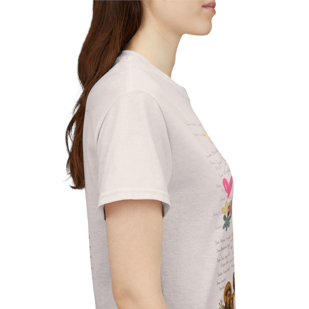 Camisa Damas - Diseño Especial "Quiero ser Santo como..."