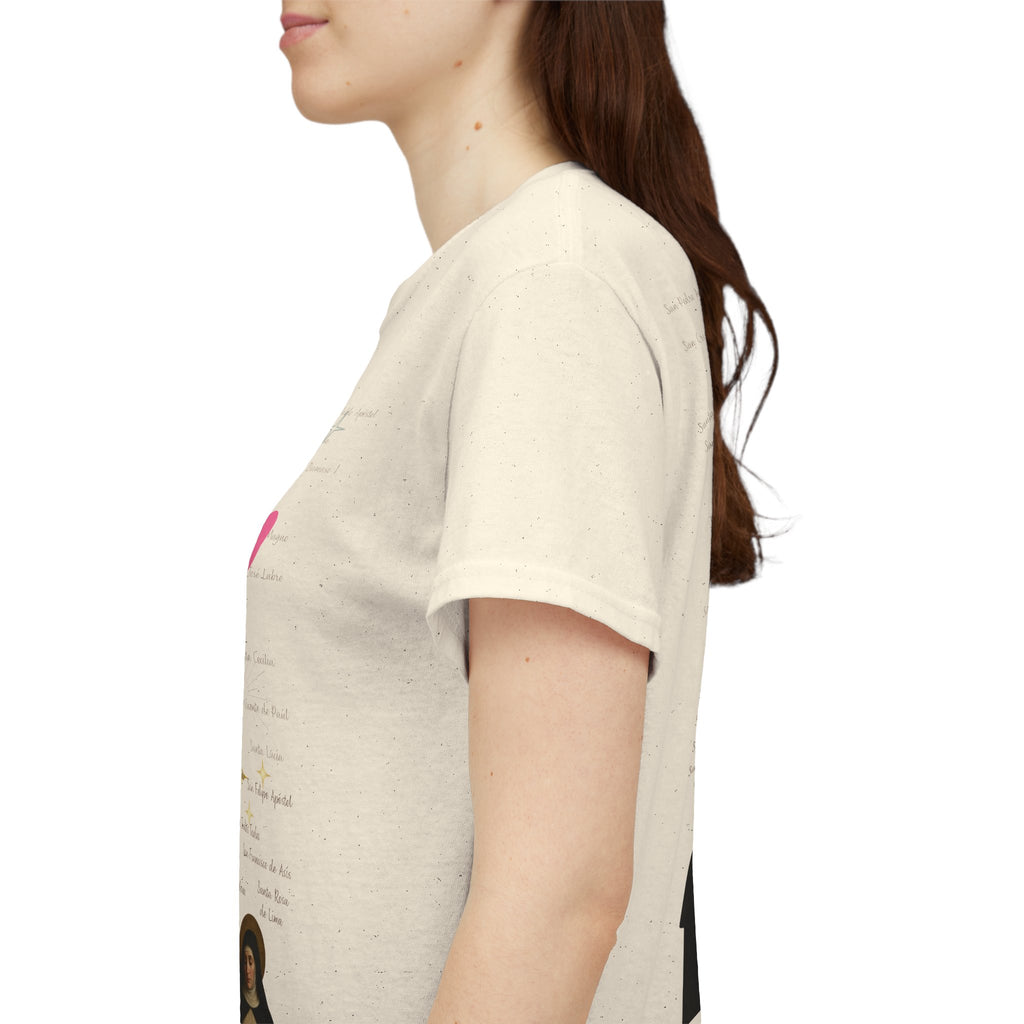 Camisa Damas - Diseño Especial "Quiero ser Santo como..."