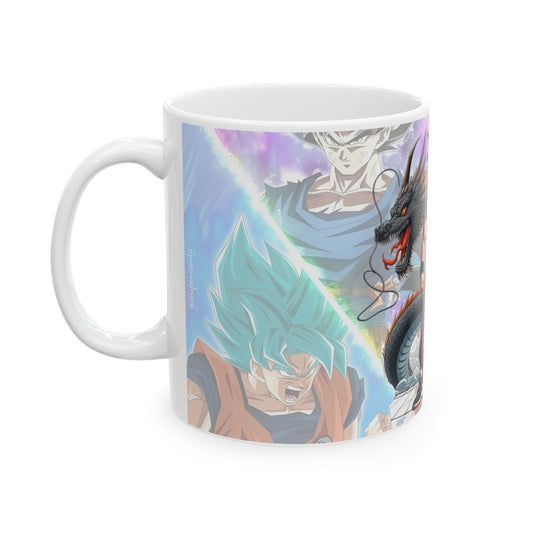 Taza de Cerámica Team Dragon Ball Z – Diseño para Fans del Anime