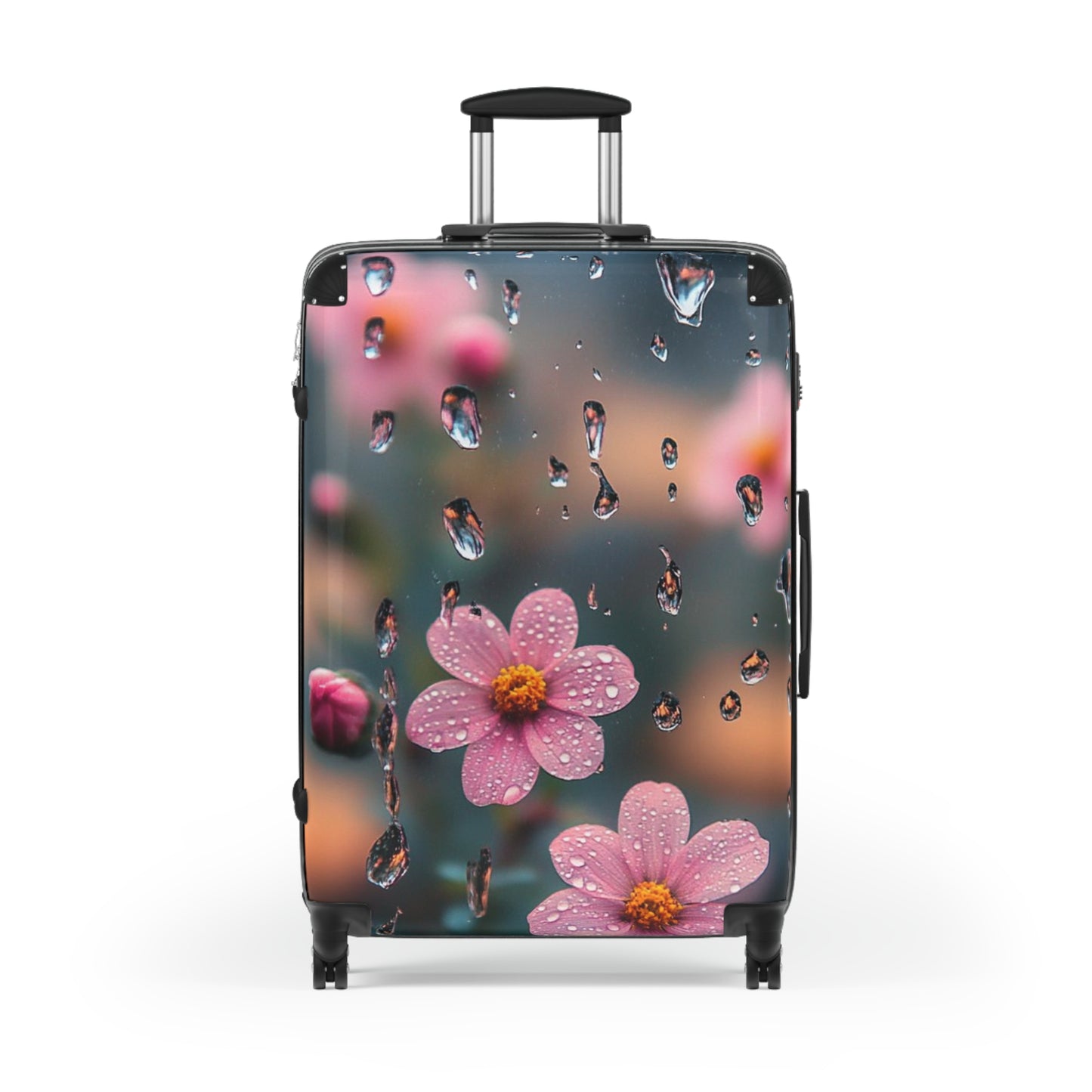 Floral Travel Suitcase - Blooming Adventure Luggage, Carry-On Bag, Stylish Weekender, Vacation Essential, Unique Gifts for Travelers
