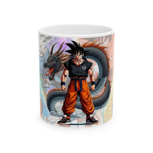 Taza de Cerámica Team Dragon Ball Z – Diseño para Fans del Anime