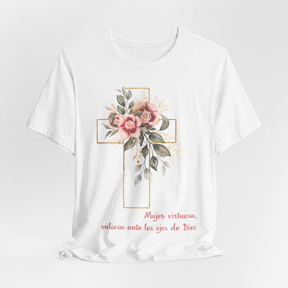 Camiseta para Mujer “Virtuosa” – Regalo Inspirador para Cumpleaños y Ocasiones Especiales