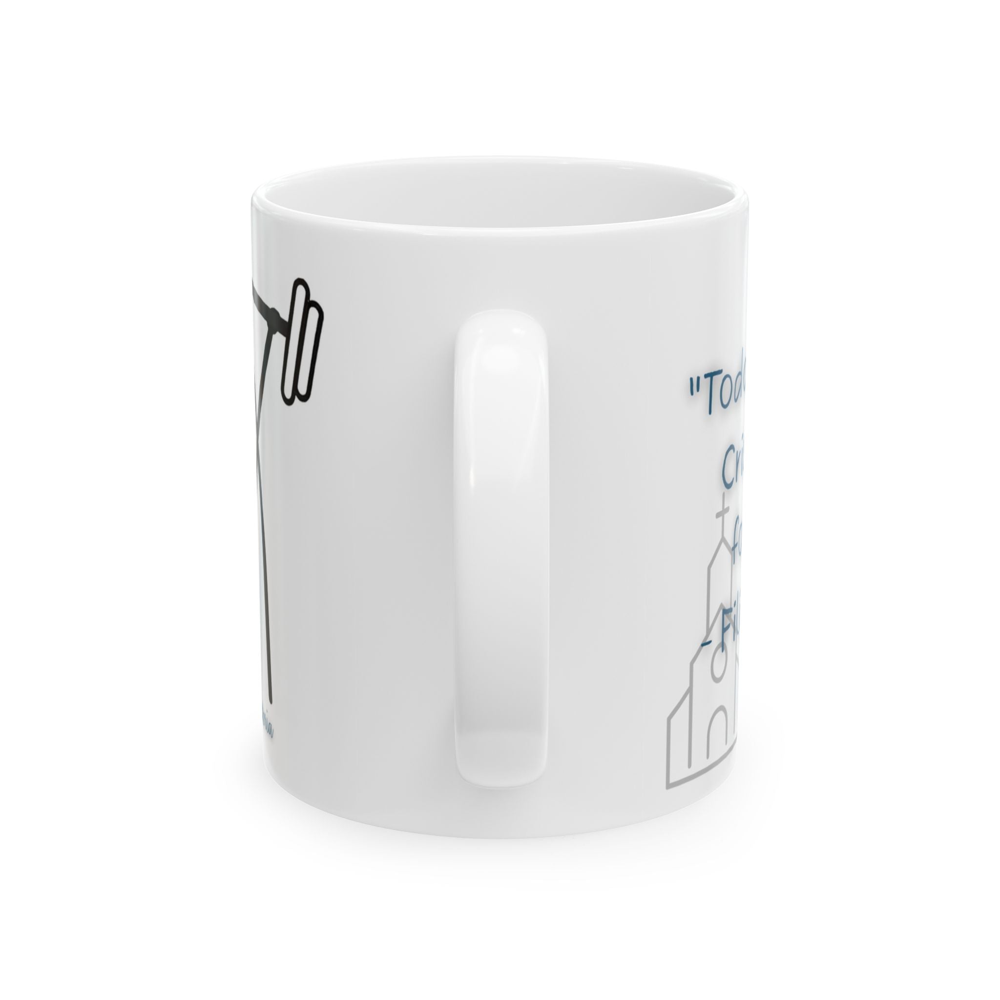 Taza 11 oz -  Flork Catolicos Filipenses 4,13