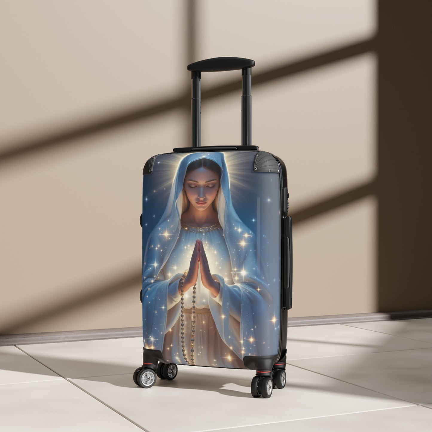Suitcase - Virgin Mary Design