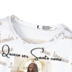 Camisa para caballero - Diseño Especial "Quiero ser Santo..."