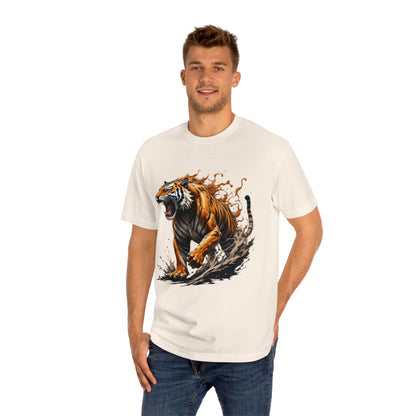 Camiseta Clásica con Diseño de Tigre – Para Amantes de la Naturaleza y Estilo Salvaje