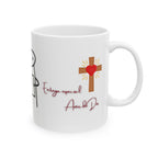 Taza 11 oz - Flork Catolico 1 Juan 4,19