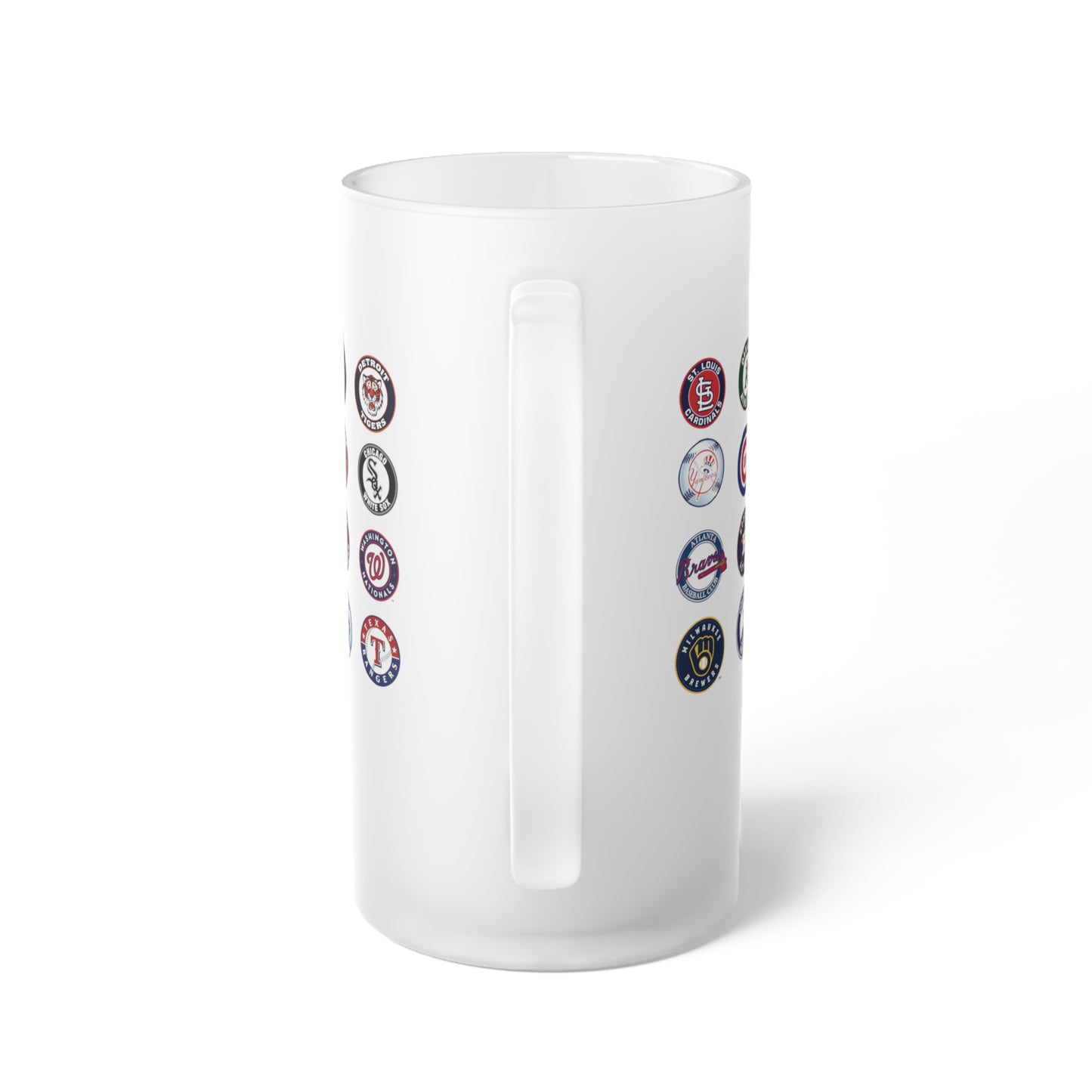 Jarra Cervecera Personalizada para Fanáticos del Béisbol – Diseño MLB con Nombre