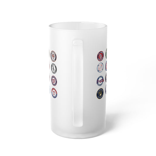Jarra Cervecera Personalizada para Fanáticos del Béisbol – Diseño MLB con Nombre