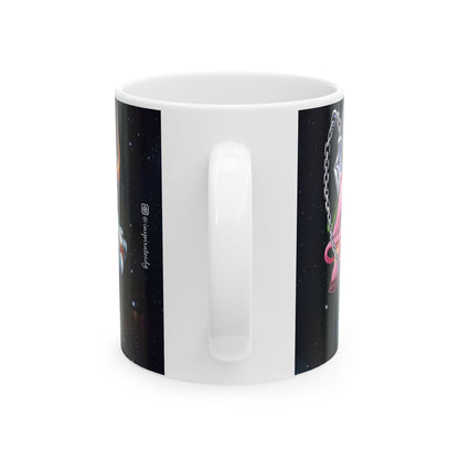 Taza de Cerámica 11oz Caballeros del Zodiaco – Diseño para Fans del Anime